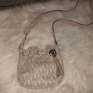 White Michael Kors purse